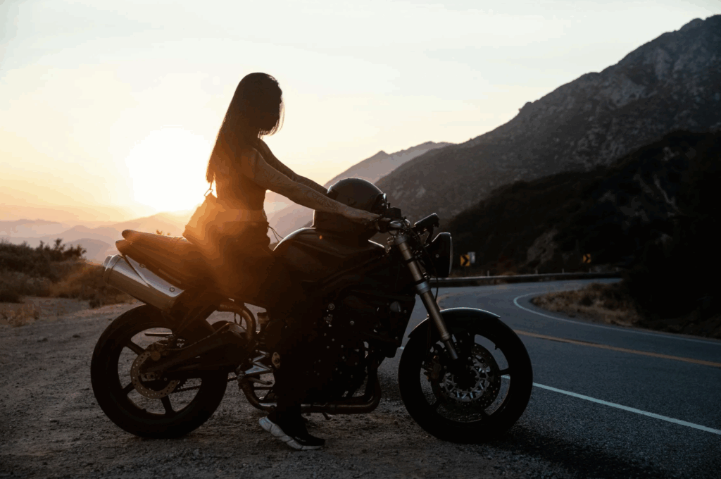 best ponytail for motorcycle